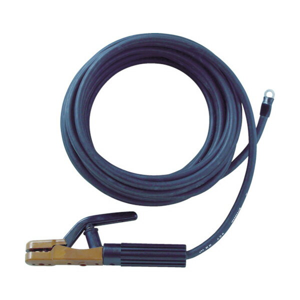 TRUSCO キャブタイヤケーブル ホルダ丸端子付 5m TCT-2205KH