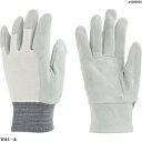 トワロン 牛床革手袋 105-A(甲メリヤス) 455 1双