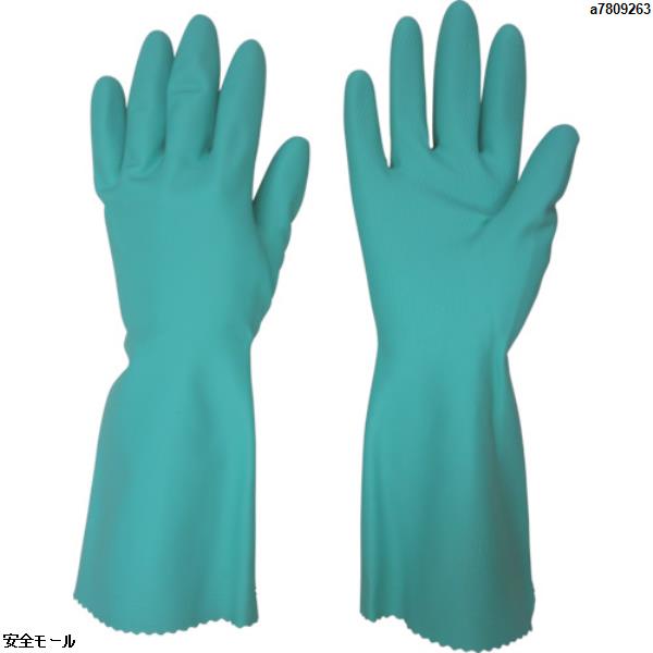 【商品名】■ビニスター まとめ買い 塩化ビニール手袋 トワローブフルールあつ手 グリーン M (20双入)【特徴】●塩化ビニール製で、天然ゴム製に比べて油や洗剤に強い手袋です。●裏植毛付で着脱が簡単で、ソフトな肌触りです。●指先、手のひら側にすべり止めがあります。【用途】●ビル清掃・管理に。●農業・漁業に。●工場内での軽作業に。【仕様】●色:グリーン●サイズ:M●厚さ(mm):0.54●全長(cm):32.0●手のひら周り(cm):20.8●中指長さ(cm):7.7●すべり止め:あり【仕様2】●裏毛付●抗菌防臭加工【材質／仕上】●表:塩化ビニール樹脂●裏:レーヨン、綿(植毛)【その他仕様】メーカー名：(株)東和コーポレーションブランド名：ビニスター品番：705MJANコード：4907026070542原産国：日本内容量：1袋/20双質量：1960.000G
