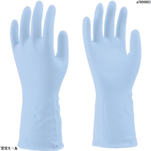 【商品名】■ビニスター 塩化ビニール手袋 トワローブパールうす手 ブルー M【特徴】●塩化ビニール製で、天然ゴム製に比べて油や洗剤に強い手袋です。●うす手タイプで手にぴったりフィットし、指先感覚が自然で細かい作業に適しています。【用途】●工場内での軽作業。●機械部品製造・取り扱い。●漁業・農業。【仕様】●色:ブルー●サイズ:M●厚さ(mm):0.25●全長(cm):30.0●手のひら周り(cm):20.6●中指長さ(cm):7.7●すべり止め:あり【仕様2】●抗菌防臭加工【材質／仕上】●塩化ビニール樹脂【その他仕様】メーカー名：(株)東和コーポレーションブランド名：ビニスター品番：764MJANコード：4907026076445原産国：日本内容量：1双質量：50.000G