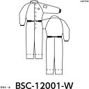 ブラストン カバーオール-青-4L　BSC12001B4L　1着 3