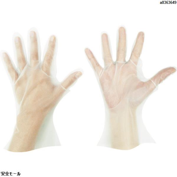 東京パック S-HYBRIDグローブマイジャストML 半透明　HMJML　1箱(4)