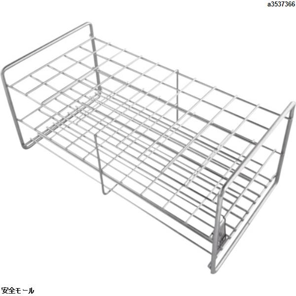 Rakuten - 三和 ステンレス製試験管立18mm50本立　SS1850　1個