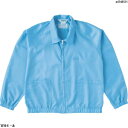 TRUSCO 制電糸グリッド仕様ジャケット(衿付) ブルー L TCLGJBL 1着