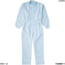 TRUSCO 制電糸グリッド仕様フード無つなぎ服 ホワイト M TCOGWM 1着
