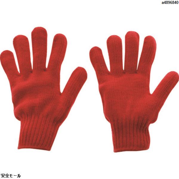 【商品名】■TRUSCO カラーナイロン軍手 赤【特徴】●色付の手袋です。●作業工程ごとに分けて使用することが可能です。【用途】●一般作業。【仕様】●色:赤●サイズ:フリー●厚さ(mm):2●全長(cm):23.5●手のひら周り(cm):20.0●中指長さ(cm):8.0●タイプ:すべり止めなし【仕様2】●7ゲージ編【材質／仕上】●繊維部:ナイロン、アクリル、その他●すべり止め部:塩化ビニール樹脂【その他仕様】メーカー名：トラスコ中山(株)ブランド名：TRUSCO品番：TCNGRJANコード：4989999334487原産国：日本内容量：1双質量：58.000G