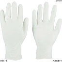 TRUSCO ニトリル製使い捨て極薄手袋 粉無し M ホワイト (200枚入) TGL440M 1箱(4)