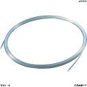 TRUSCO フッ素樹脂チューブ 内径2mmX外径4mm 長さ20m TPFA420 1巻