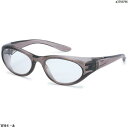 YAMAMOTO 二眼型保護メガネ レンズ色クリア　YS380　1個