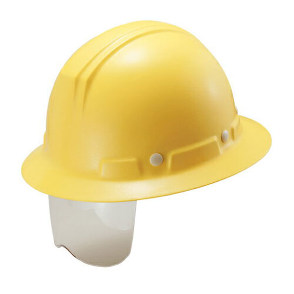 タニザワ ヘルメット 工事用 シールド付 FRP ST#177-SH ライナー入