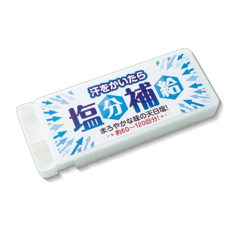 業務用【ゆうパケット対応可（郵便受け投函）】現場作業　暑さ対策　粒状食塩　汗をかいたら塩分補給　10ケースセット　CN3014