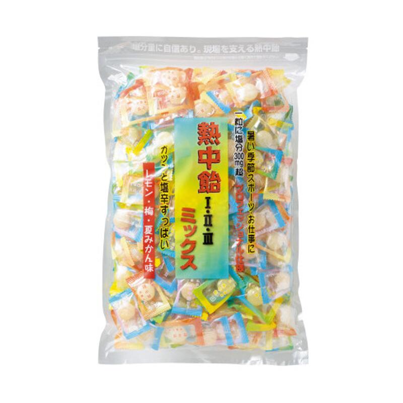 熱中症対策　熱中飴1・2・3ミックス 1kg（約200粒入り)1袋 CN3007-X