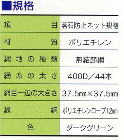 落石防止ネットP-44L5×105枚セット