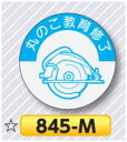 ヘルメット用ステッカー　丸のこ教