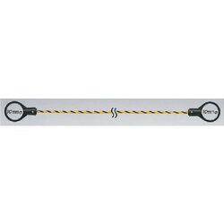 区画用コーン用トラロープ1.5m5本セット872-45
