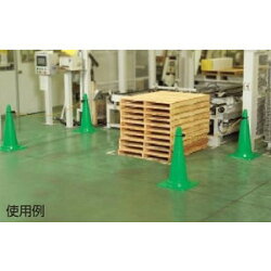 区画用コーン用トラロープ1.5m5本セット872-45