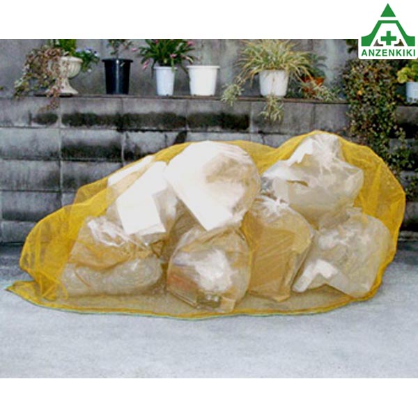 ゴミ被せネット (カラスよけネット) 3m×4m (周囲ロープ鉛入り) (メーカー直送/代引き決済不可)カラス避..