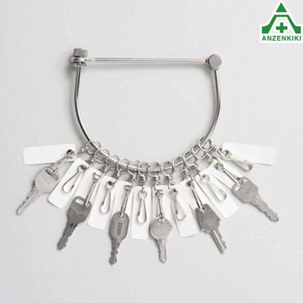 860-612 キーハンガー スナップ12個付キーホルダー
