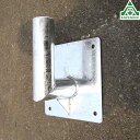 カーブミラー用 壁取付金具 76.3mm用ステンレスミラー アクリルミラー ステンレス製ミラー アクリル製ミラー 工事現場 取付金具 壁面金具