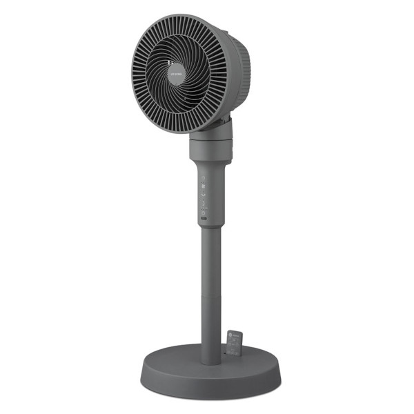 +仕様+ ■電圧：AC100V ■首振角度：上/60°、下/10°、左右60° ■コード長：約1.7m ■周波数：50Hz/60Hz ■サイズ：W310×D310×H800mm ■重量：約2.6kg ■材質：PP、ABS、POM ■付属品：リモコン +特長+ ■全分解モデルでお手入れ簡単！ ■サーキュレーション機能付き2WAY扇風機 ■扇風機としての使用はもちろん、ポールを外せば従来通りのサーキュレーターに近い高さでの使用も可能！ ■ポールを取り外す事で3種類の高さを選択可能です。 ■上60°、下10°、左右60°と、上下左右に自動首ふりが可能。 ■高さ50cm→65cm→80cm ■タイマー3段階（2・4・8時間）