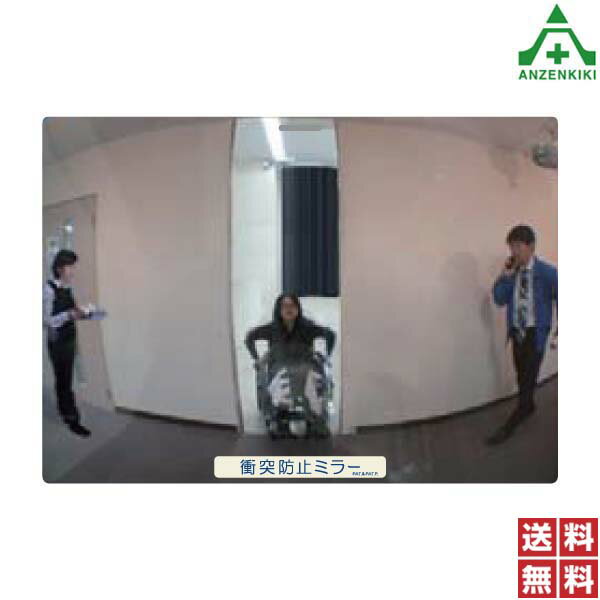 869-796 FFミラー 通路用（左右用） 330×460mm (メーカー直送/代引き決済不可)壁面取付ミラー アクリルミラー 送料無料