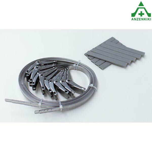 395-82 電柱標識用 ステンレスベルト 10本セット (メーカー直送/代引き決済不可)取付具 取付金具 電柱取付金具