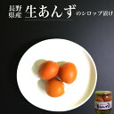 「長野県産」高級「信山丸」の丸ごとシロップ漬　横島あんず　まるごとギュっと美味しさお届け『国産 生あ ...