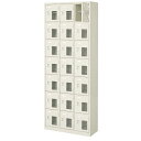 21人用シューズボックス(窓付き)(中棚付き)(鍵なし)(7段×3列) 【地域限定送料無料】 /MI-BST3-7HMX(N)