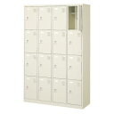 16人用シューズボックス(中棚付き)(鍵なし)(ロング用H388)(4段×4列) 【地域限定送料無料】 /MI-BST4-4LLHL(N)