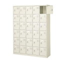 30人用シューズボックス(中棚なし)(鍵なし)(内寸H252)(6段×5列) 【地域限定送料無料】 /MI-BST5-6NN(N)