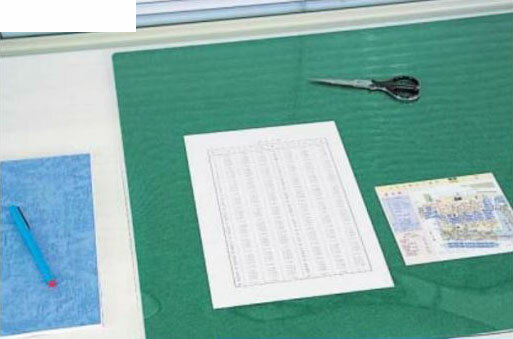 デスクマット　スカイメルト　非転写仕様　シングル　W995×D795mm /TO-N-117S