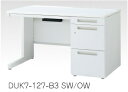 デュエナ 片袖机 デスク Kタイプ L 型脚 B4-3段 W1000×D600×H700mm /TO-DUK7-106-B3 □/□(3)