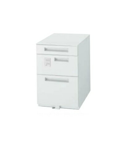 デュエナ ダイヤル錠ワゴンA4-3段　H606mm /TO-ワゴンA4-3-606D OW