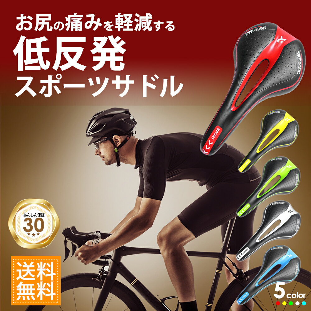 自転車 サドル フラットタイプ スポ