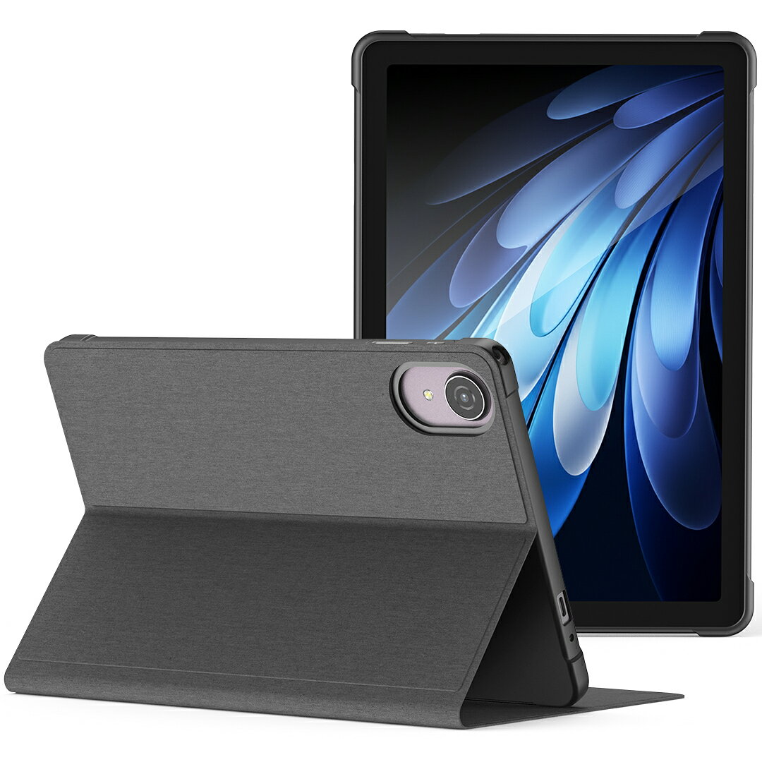【AOC M10 専用】タブレットケース 手帳型カバー 薄型・軽量 スタンド機能 耐衝撃PUレザー AOC M10 タ..