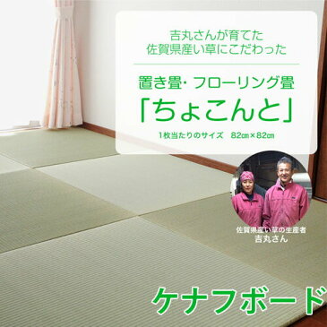 置き畳 琉球畳 ユニット畳 【ちょこんと ケナフ】ベビーベッド を使わず赤ちゃんと添い寝☆イ草 3畳6枚セット ラグ い草 畳 日本製 国産 tatami 畳 夏用ラグ フロア畳 半畳 薄い
