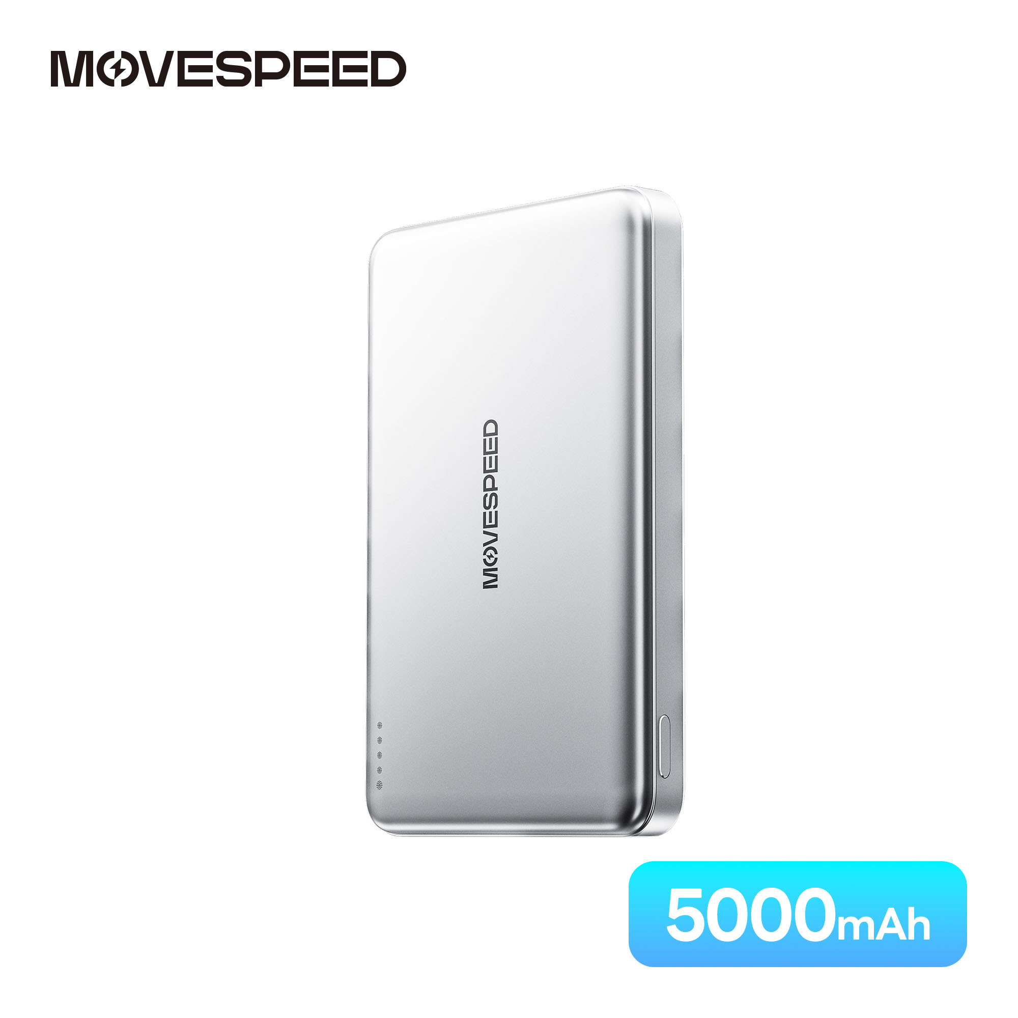 【スーパーSale15%+7時間タイムSale7%OFF17時~】MOVESPEED モバイルバッテリー 5000mAh 10000mAh 半固体電池 iPhone 15 14 13 MagSafe対応 ワイヤレス充電 マグネット 22W PD 急速充電 小型 軽量 コンパクト 持ち運び 薄型 安全設計 国内正規品 PSE認証済み ガジェット