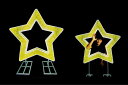 【イルミネーション】【大型商品】クリスタルグローデコスター【大】【レモンイエロー】【クリスマス】【ILLUMINATION】【電飾】【装飾】【飾り】【デコレーシ...