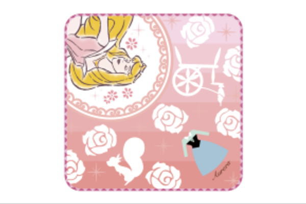 【送料無料】 【ディズニープリンセス】ミニタオル【グラデーションスリープ】【オーロラ】【眠れる森の美女】【姫】【プリンセス】【ディズニー】【映画】【アニメ】【タオル】【たおる】【ハンカチ】【ハンドタオル】【雑貨】【グッズ】