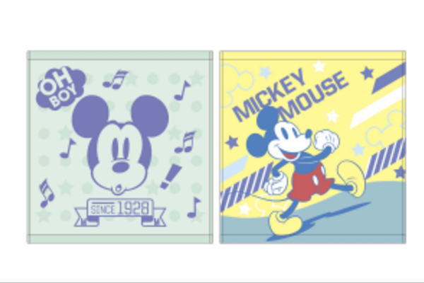 ディズニーキャラクター ハンドタオル2Pファンフェイス ミッキーマウス ミッキー みっきー ディズニー 映画 アニメ タオル たおる ハンカチ ミニタオル 2枚...