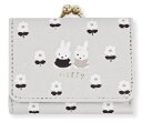 【miffy】【ミッフィー】コンパクト財布【お花】【ウサギ】【ディック・ブルーナ】【絵本】【アニメ】【財布】【さいふ】【サイフ】【ウォレット】【コンパクト】【折りたたみ】【雑貨】【グッズ】【かわいい】