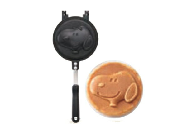 【スヌーピー】【SNOOPY】アルミ製ホットケーキメーカー【ピーナッツ】【ウッドストック】【すぬーぴー..