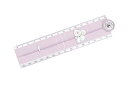【送料無料】 【オリジナル】分度器付き折りたたみ定規【シロイモフモフ】【動物】【アニマル】【定規】【ものさし】【分度器】【製図用品】【文房具】【学校】【塾】【勉...