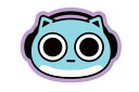 【送料無料】 【BLUE HAMHAM】【ブルーハムハム】マウスパッド【フェイス】【宇宙ハムスター】【動物】【アニマル】【パッド】【デスクマット】【敷物】【滑り...