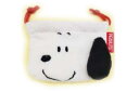 【送料無料】 スヌーピー SNOOPY ミニ巾着横顔 ブラック 黒 ピーナッツ ウッドストック すぬーぴー アニメ キャラクター ポーチ ケース 小物入れ ...