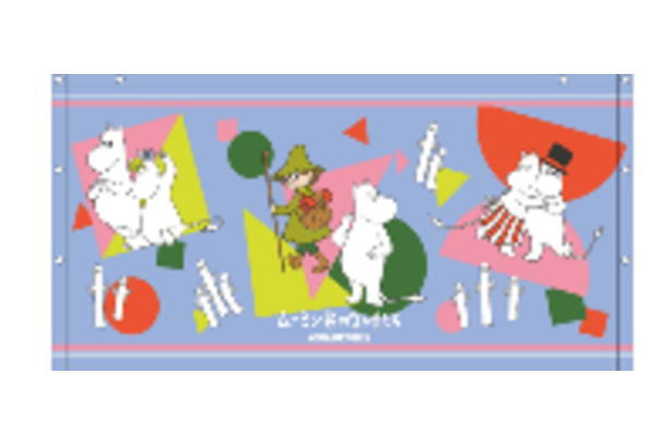 【ムーミン】【Moomin】60丈巻きタオル【ムーミンシェイプ】【ミイ】【リトルミイ】【アニメ】【絵本】【キャラクター】【タオル】【たおる】【ラップタオル】【プール】【スイミング】【海】【子供】【キッズ】【雑貨】【グッズ】