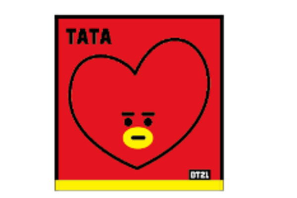 【送料無料】 【BT21】【LINE FRIENDS】【ラインフレンズ】ミニタオル【フェイス】【TATA】【タタ】【アイドル】【韓国】【ライン】【スタンプ】【タオル】【たおる】【ハンカチ】【ハンドタオル】【雑貨】【グッズ】