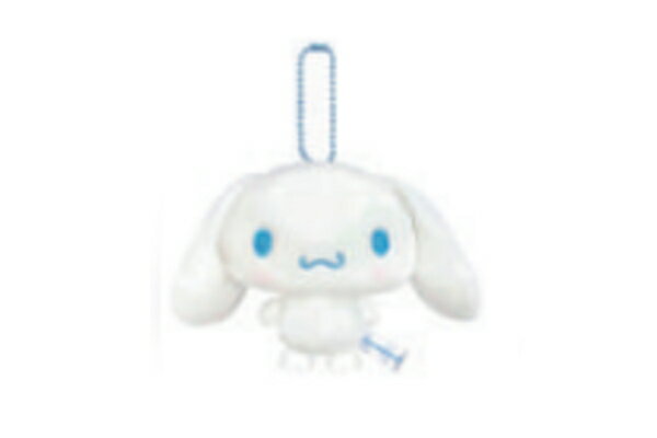 サンリオキャラクターズ ぬいぐるみマスコットシナモロール シナモン キーホルダー キーリング チャーム 鍵 人形 ドール 雑貨 グッズ かわいい