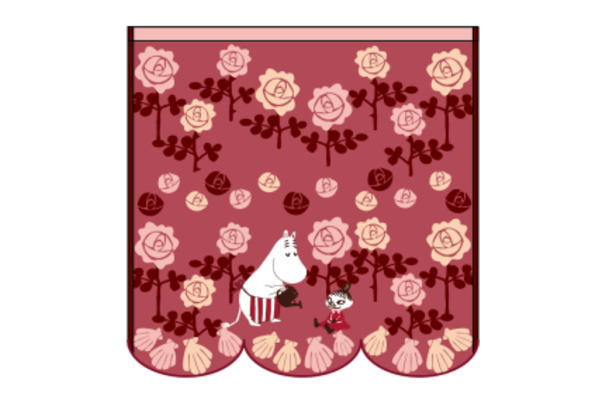 【送料無料】 【ムーミン】【Moomin】ウォッシュタオル【ママズローズ】【ミイ】【リトルミイ】【アニメ】【絵本】【キャラクター】【タオル】【たおる】【ハンカチ】【ハンドタオル】【ミニタオル】【雑貨】【グッズ】
