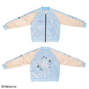 【miffy】【ミッフィー】スカジャン【L】【フラワーシャワーミッフィー】【ウサギ】 【ディック・ブルーナ】【絵本】【アニメ】【アウター】【ジャンパー】【服】【...